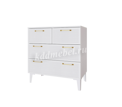 Комод малый Толедо (Белый)