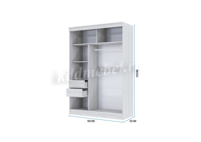 Шкаф-купе Дрим-2 1500 (Кашемир)