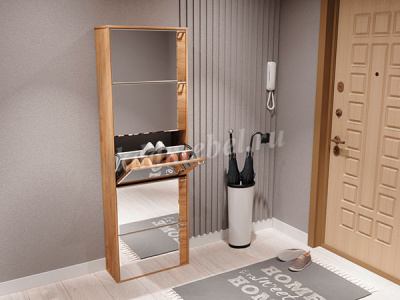 Тумба для обуви Тм08 (Дуб крафт золотой)