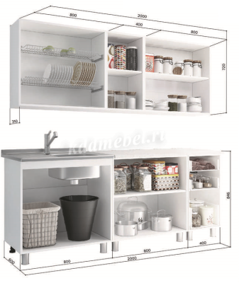 Кухня Латте 2,0 (Крем)