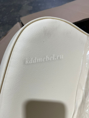 Обеденная группа DT/DC-805 (Белый мрамор/Бежевый/Каркас золотой) УЦЕНКА