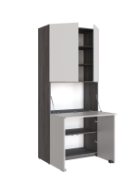 Секретер Ясень черный - Перламутр