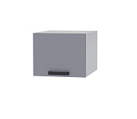 Шкаф верхний глубокий 450 45ГХ кухня Марбл (Белый/Серый софт)