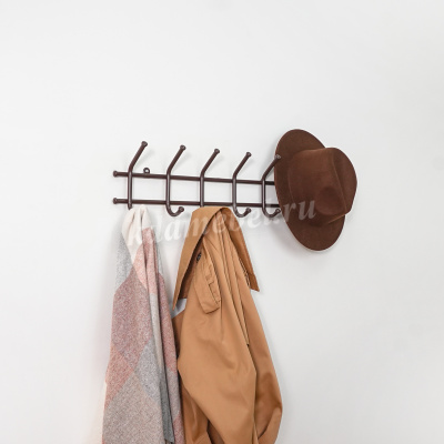 Вешалка Норма-7 (Коричневый)