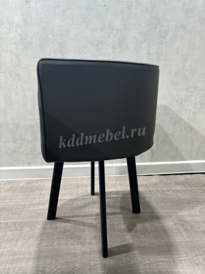 Обеденная группа DT/DC-805 (Черный мрамор/Серый/Каркас черный)