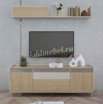 Полка большая Матера (Перламутр/Палермо)