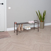 Подставка для обуви Альфа-32 2-х полочная (Коричневый)