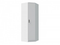 Шкаф Угловой Белый гладкий бел. фон