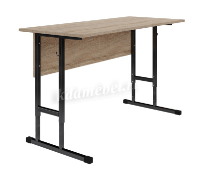 Стол ученический регулируемый двухместный СТОр002.0.5-7 (Дуб сонома)