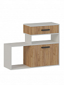 Тумба Энтер 1 (Дуб золотой/Белый)