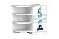 Тумба Смарти (Белый/Фотопечать Маяк)