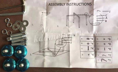 Стол обеденный GH-T 004 (Черный)