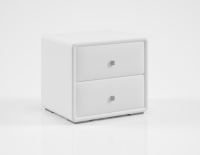 Тумба_Твист_кожа_бел