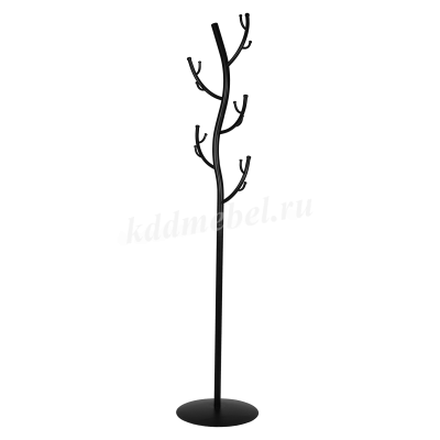 Вешалка-стойка Дерево №9 (Черный)